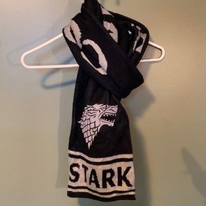 Game of Thrones house Stark scarf